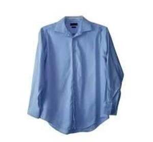 Calvin Klein Tall Performance Non-Iron Blue Modern Tailored Shirt Sz. 18.‎